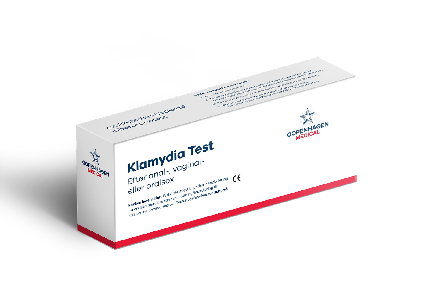 Chlamydia test - after anal, vaginal or oral sex